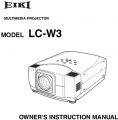 Icon of LC-W3 Owners Manual